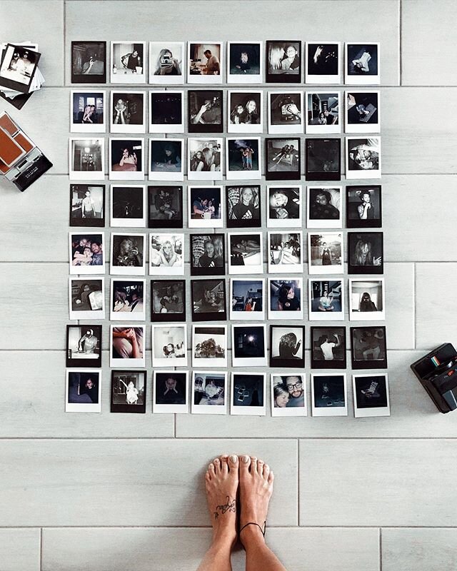2 months worth of silver linings. 
#isolationcreation #polaroidaday