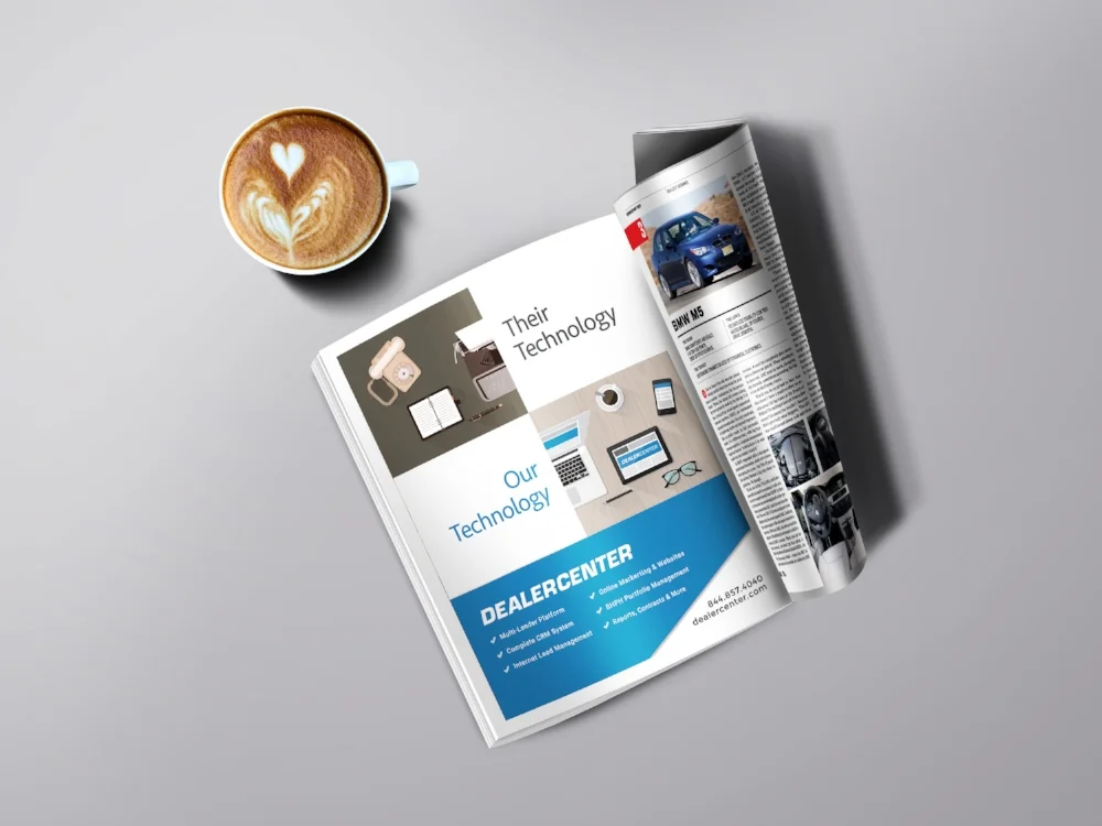 Full Page Magazine Ad