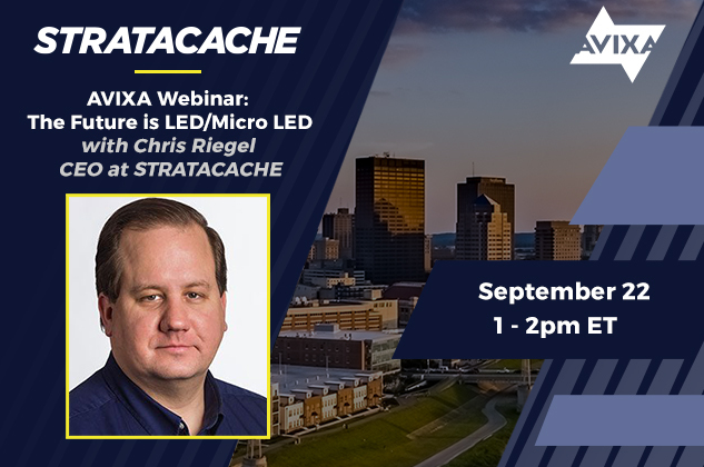 Chris Riegel to Talk LED Tech on AVIXA Digital Signage Power Hour