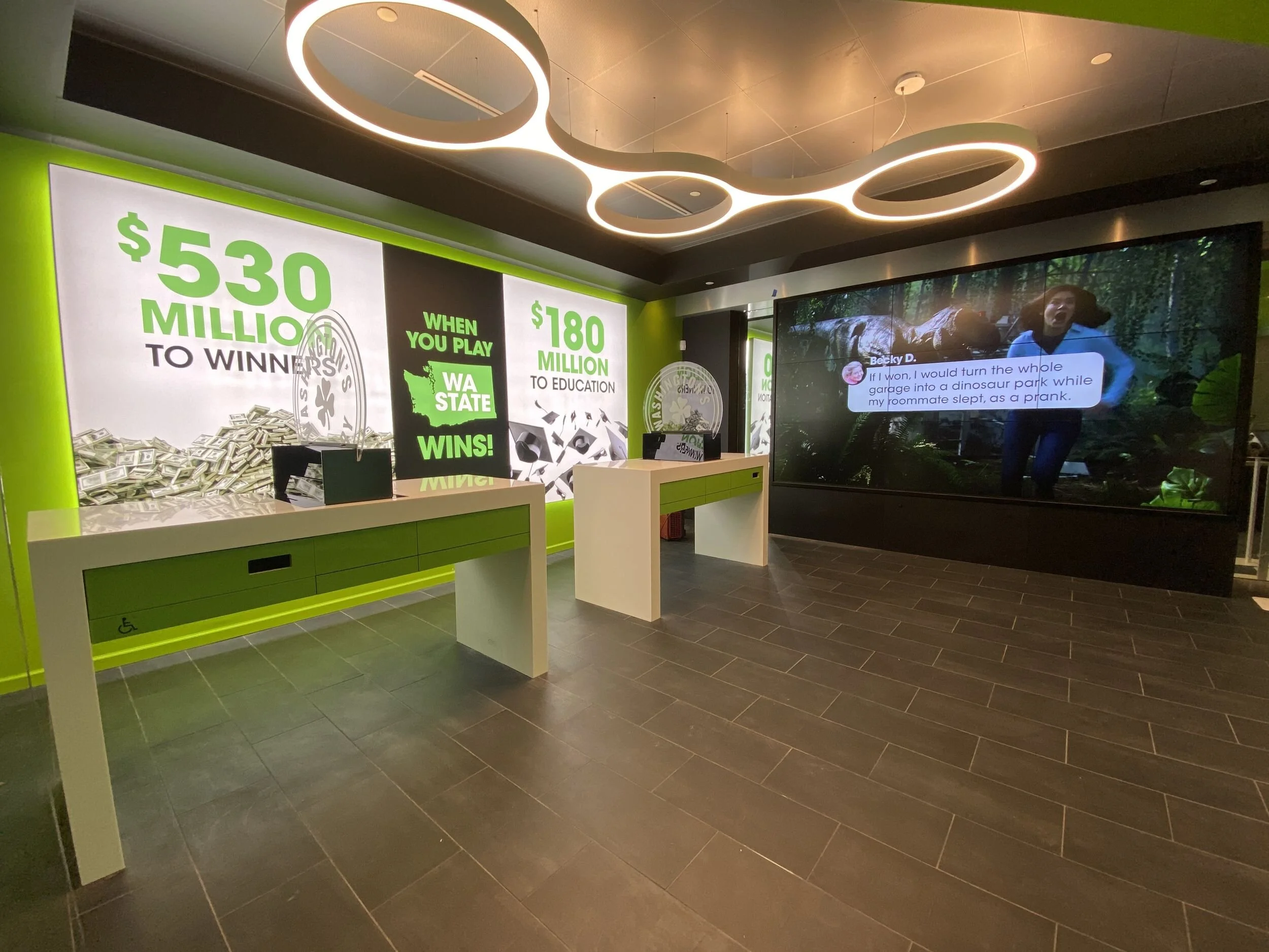 Washington’s Lottery Opens “Department of Imagination” Store