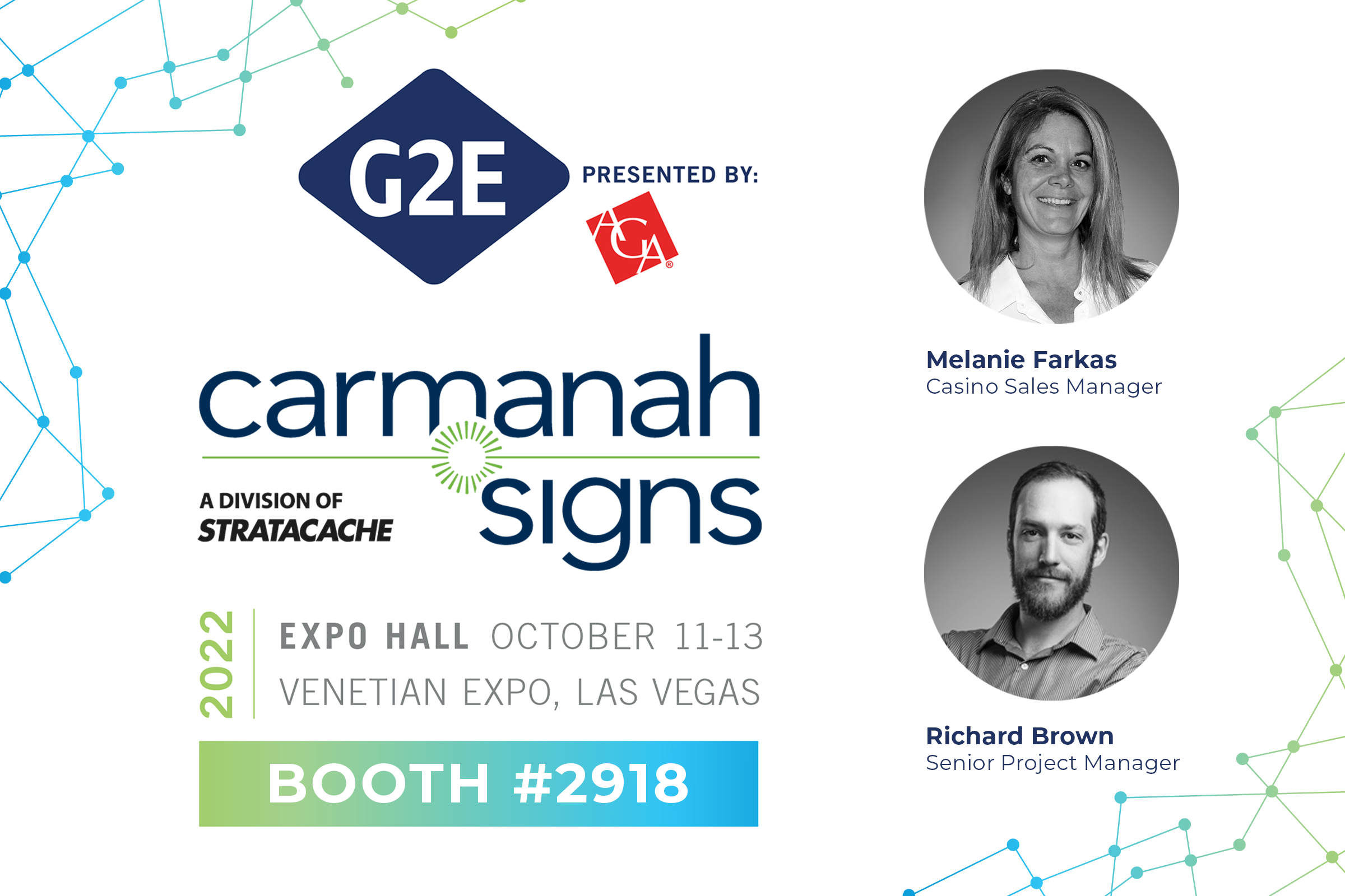 Carmanah Signs to Exhibit Casino Digital Signage at G2E 2022