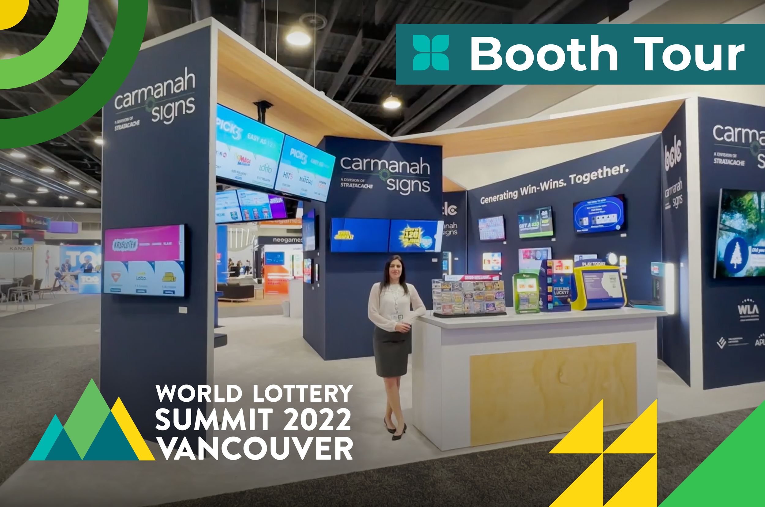 Take a Video Tour of Carmanah's Booth at the World Lottery Summit