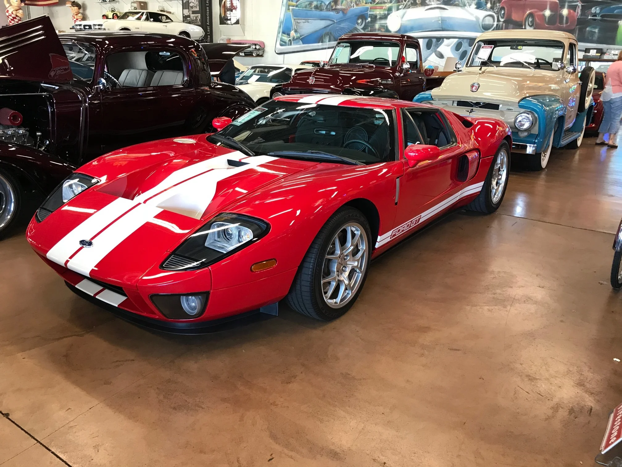 2006 Ford GT with a hefty price tag of $300,000.