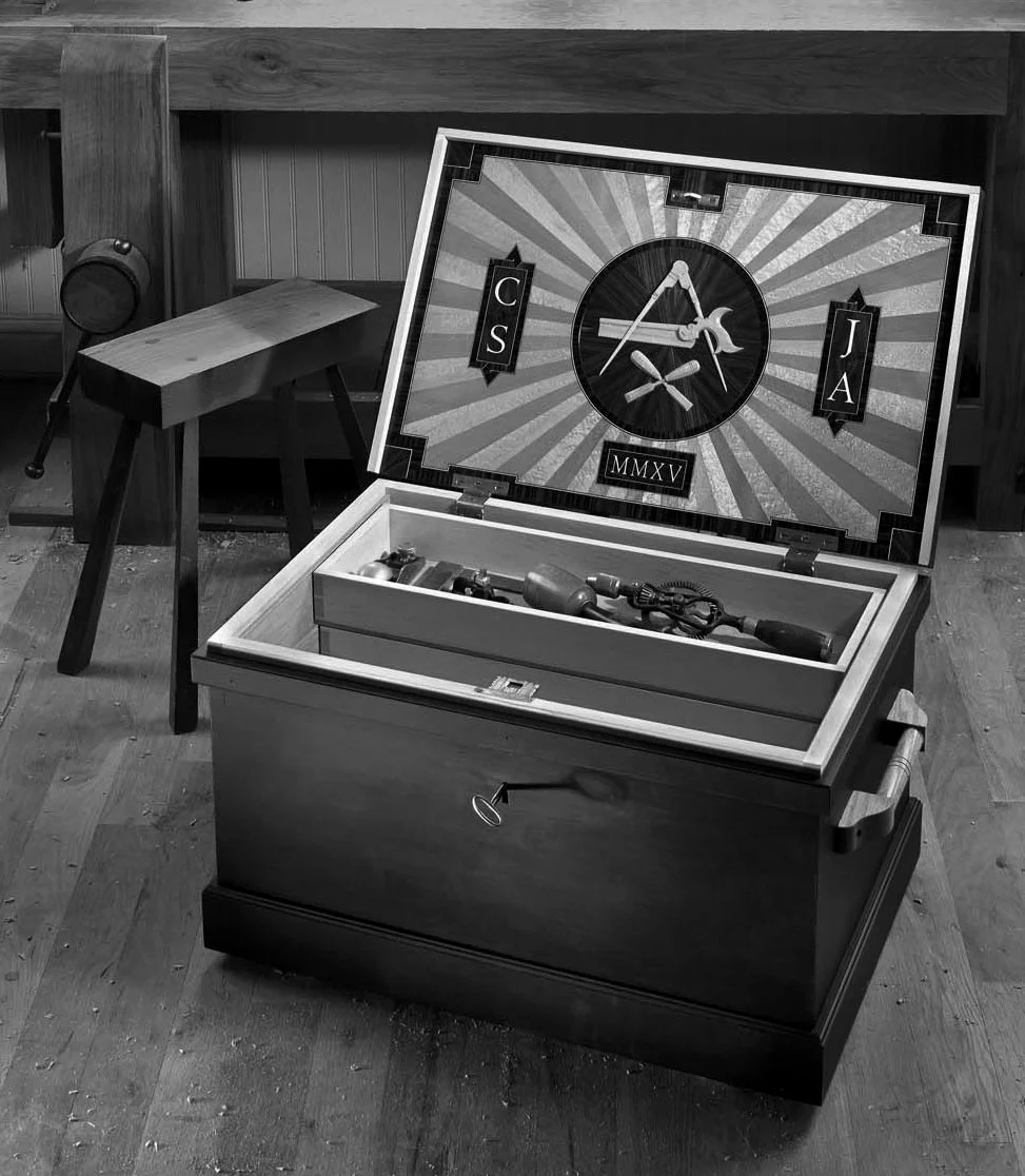 Traveling Tool Chest (Lid by Jameel Abraham)