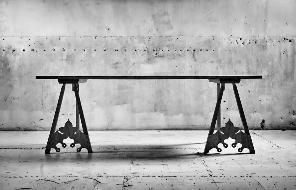 Staked Mugal Dining Table