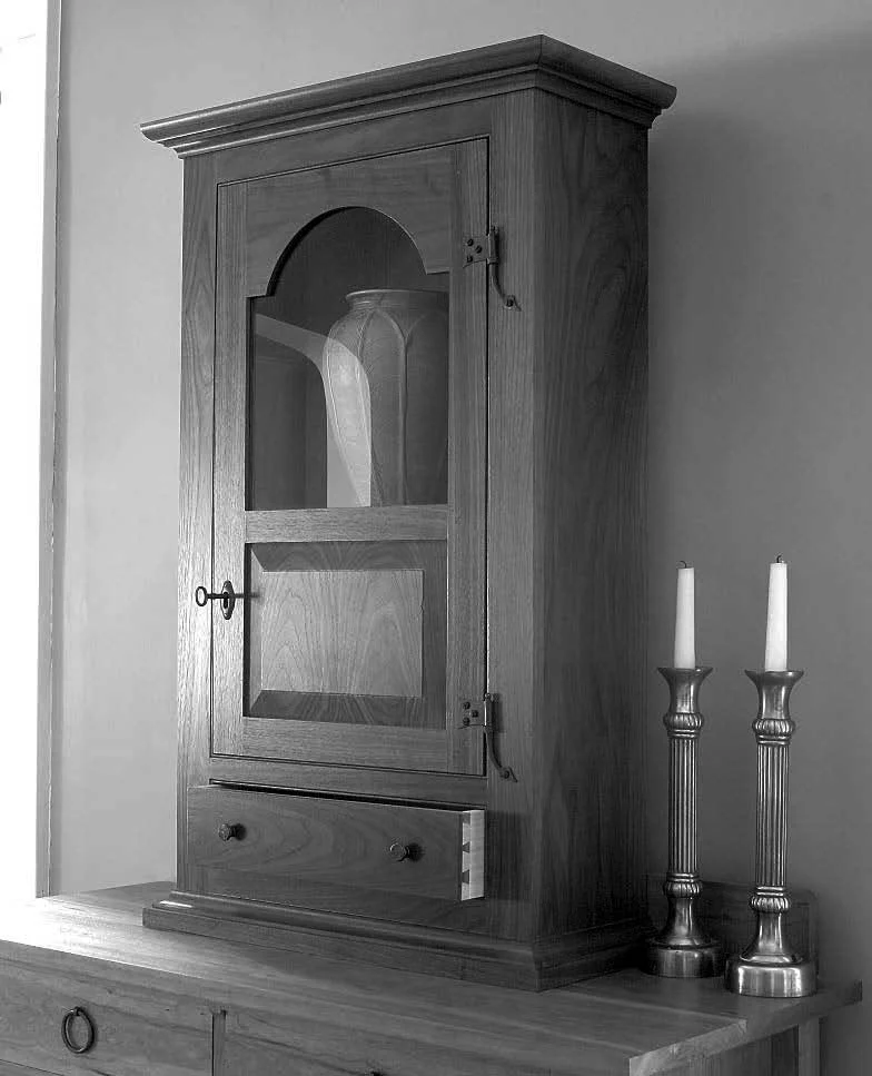Walnut Wall Cabinet