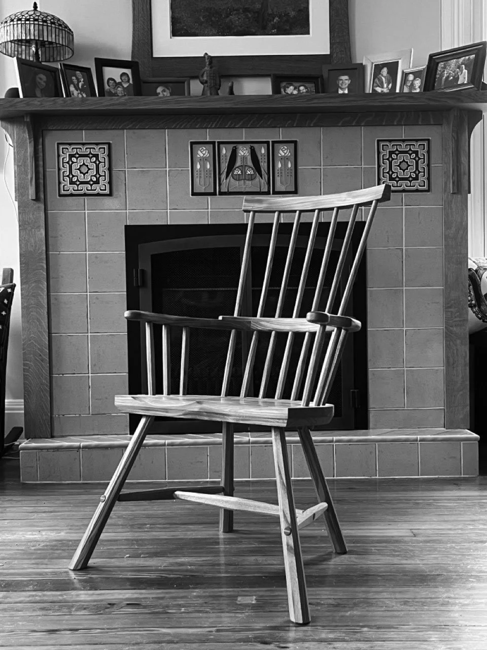 Figured Elm Comb-back (Copy)