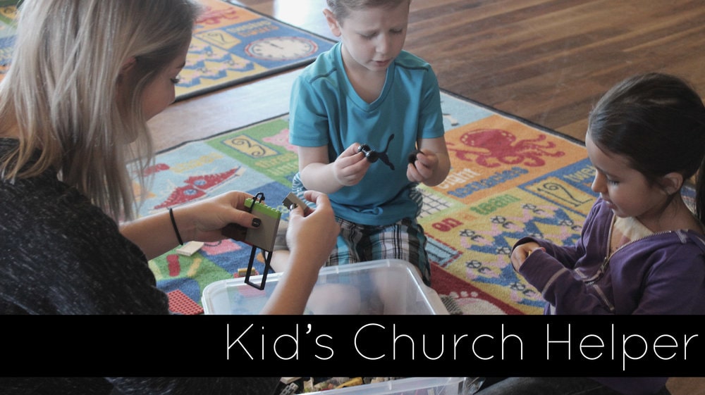 As a Kid's Church helper, you get to be a kid again. You will be assisting the teacher in lessons and helping children with their crafts.