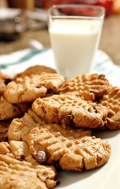 Peanut Butter Chocolate Chip Cookies