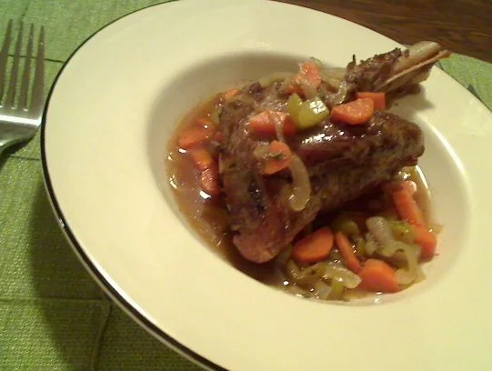Intermission -- Beer Braised Lamb Shank