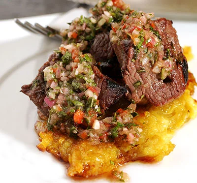 Argentinean Style Beef with Fresh Herb Chimichurri