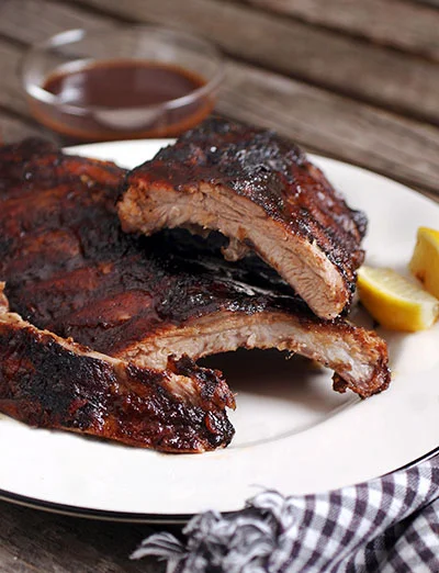 POM Pomegranate Barbecue Ribs