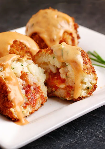 Roasted Tomato and Bacon Croquettes