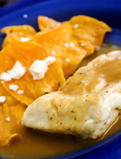 PFB Challenge 7: Peri Peri Grouper w/Feta Sweet Potato Chips