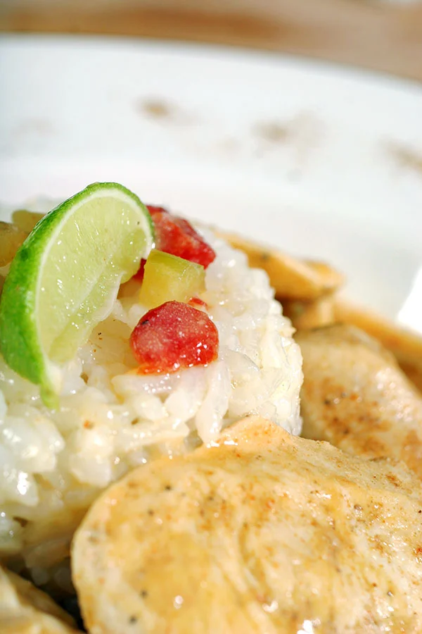 Cajun Chicken with Risotto