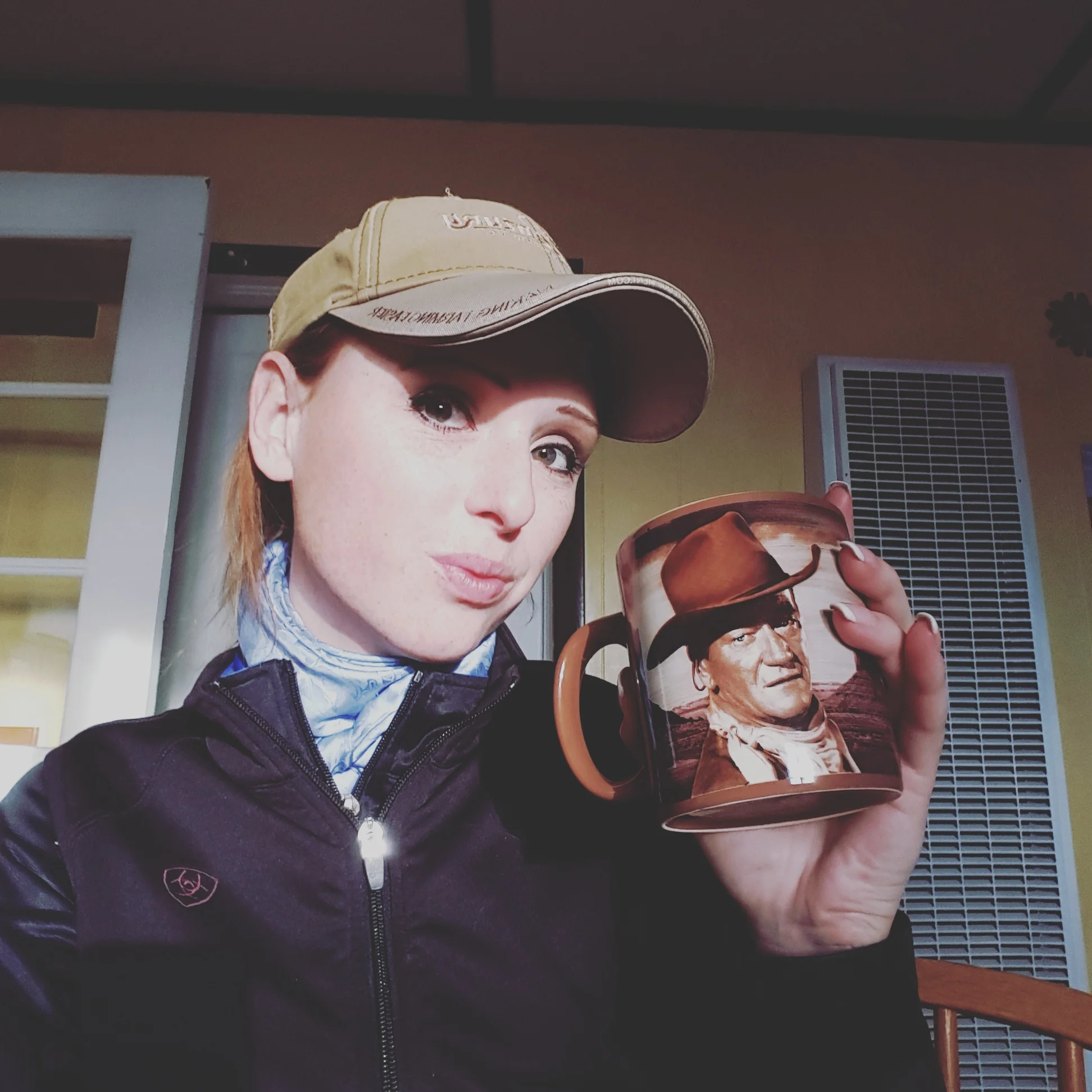 WHEN WAS THE LAST TIME YOU HAD COFFEE WITH JOHN WAYNE?