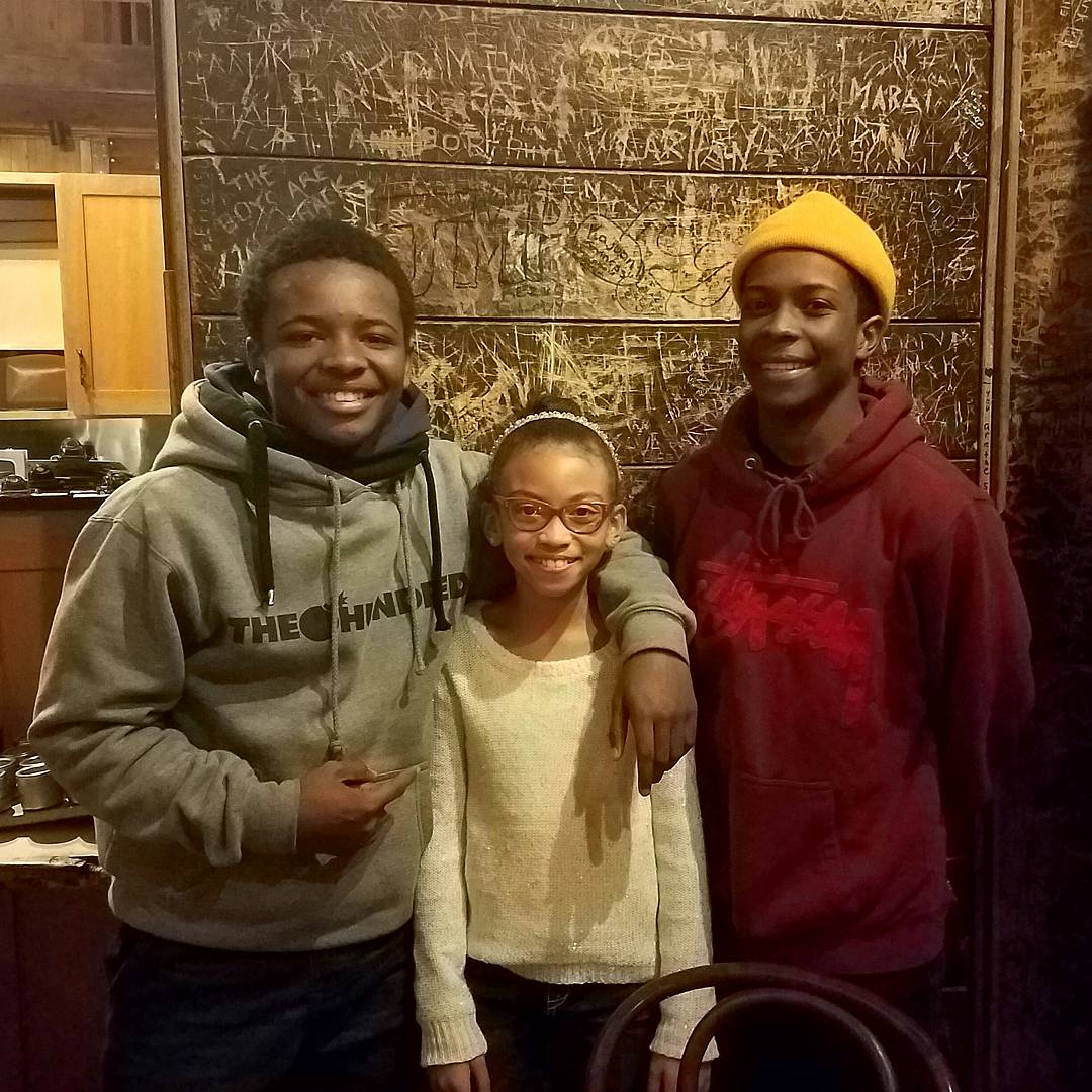 Celebrities Deshaun Brown- The Lion Guard and Dante Brown- Lethal Weapon with Alyssia Duda