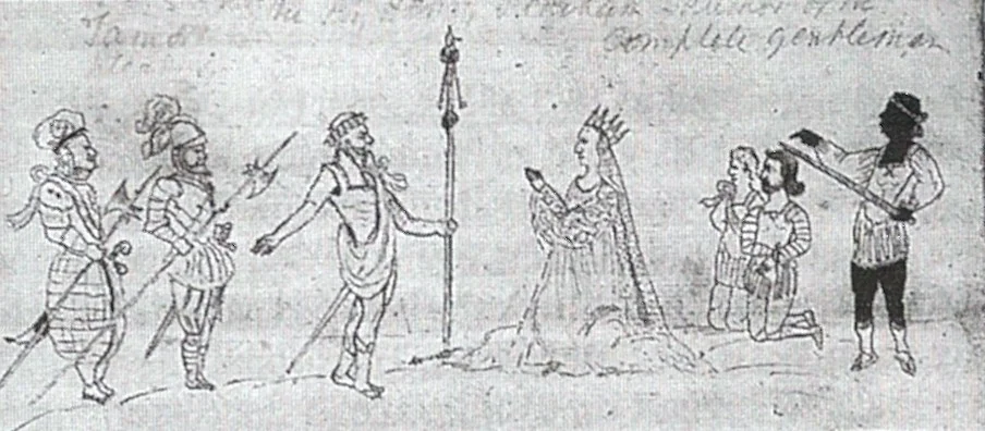 The Peacham Drawing