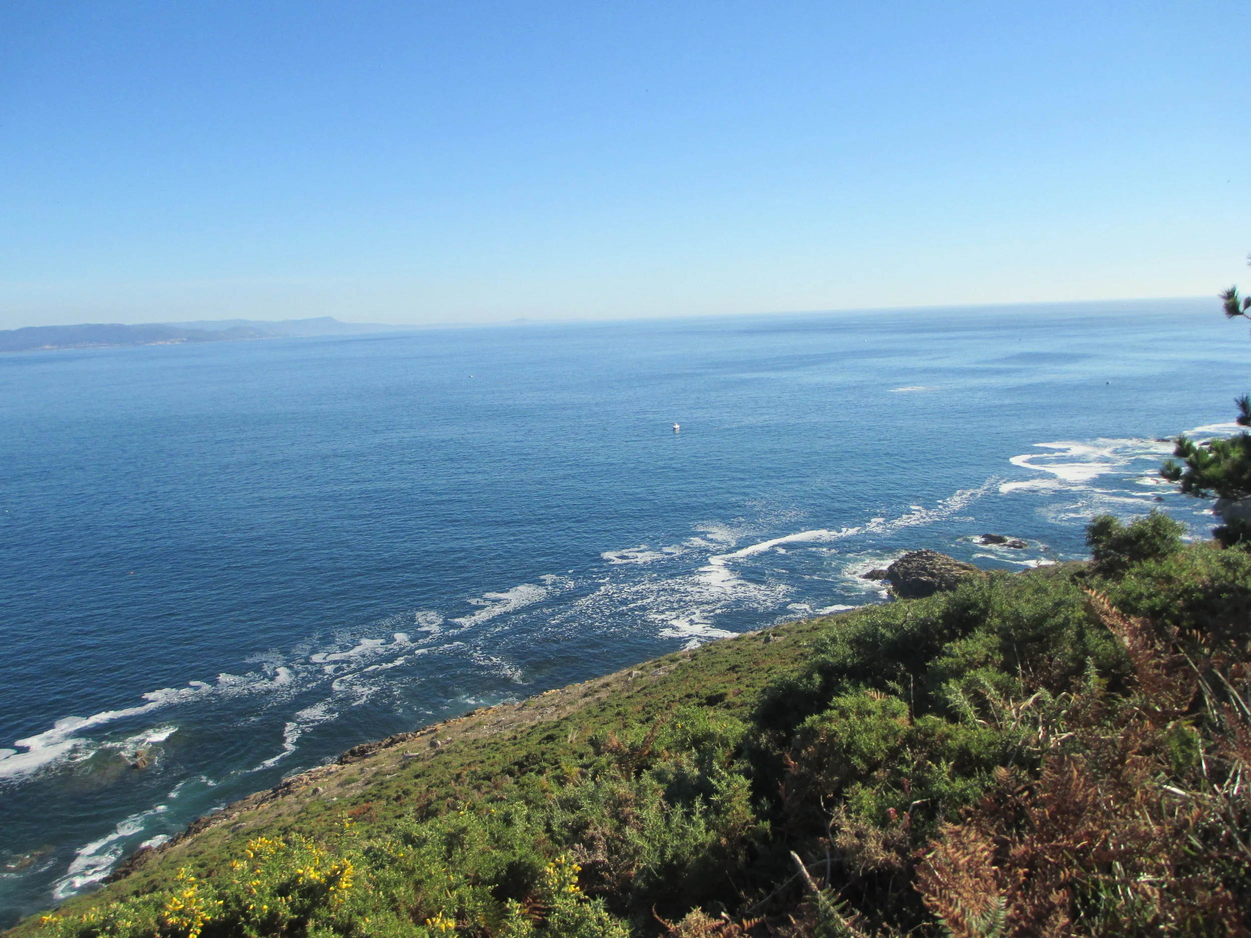 The view from Finisterre, Spain. (Shankar Chaudhuri)