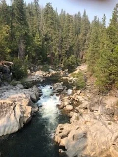  Stanislaus River in. the State Park 
