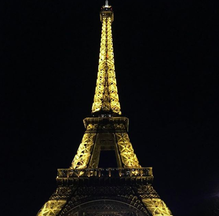 There’s a stunning view of the Eiffel Tower from our favourite bar!