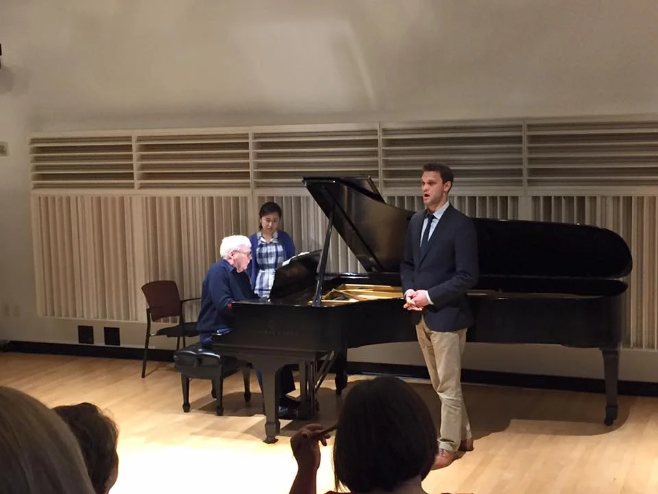 Graham Johnson, pianist. 