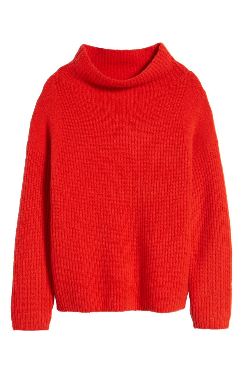 Trouve, Rib Turtleneck, $52.90 , After Sale $79