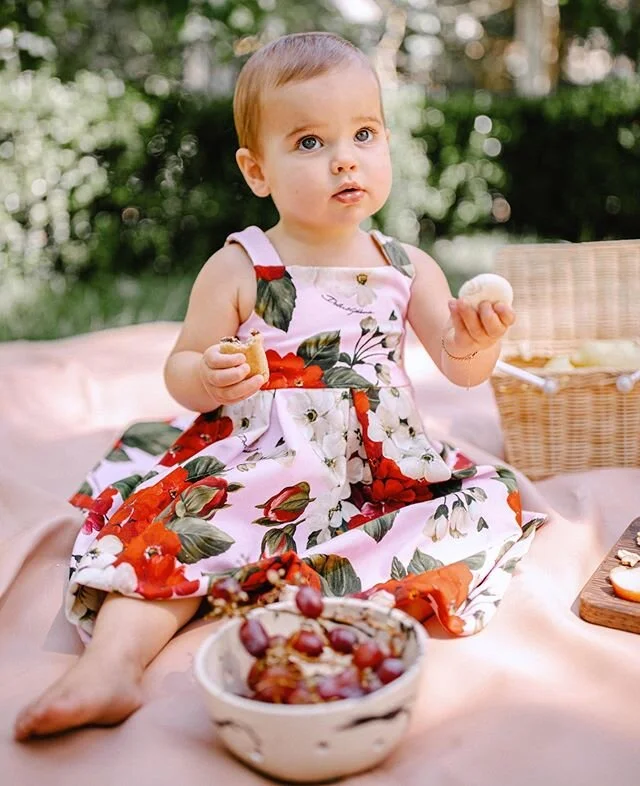 The best part about picnics, THE FOOD!