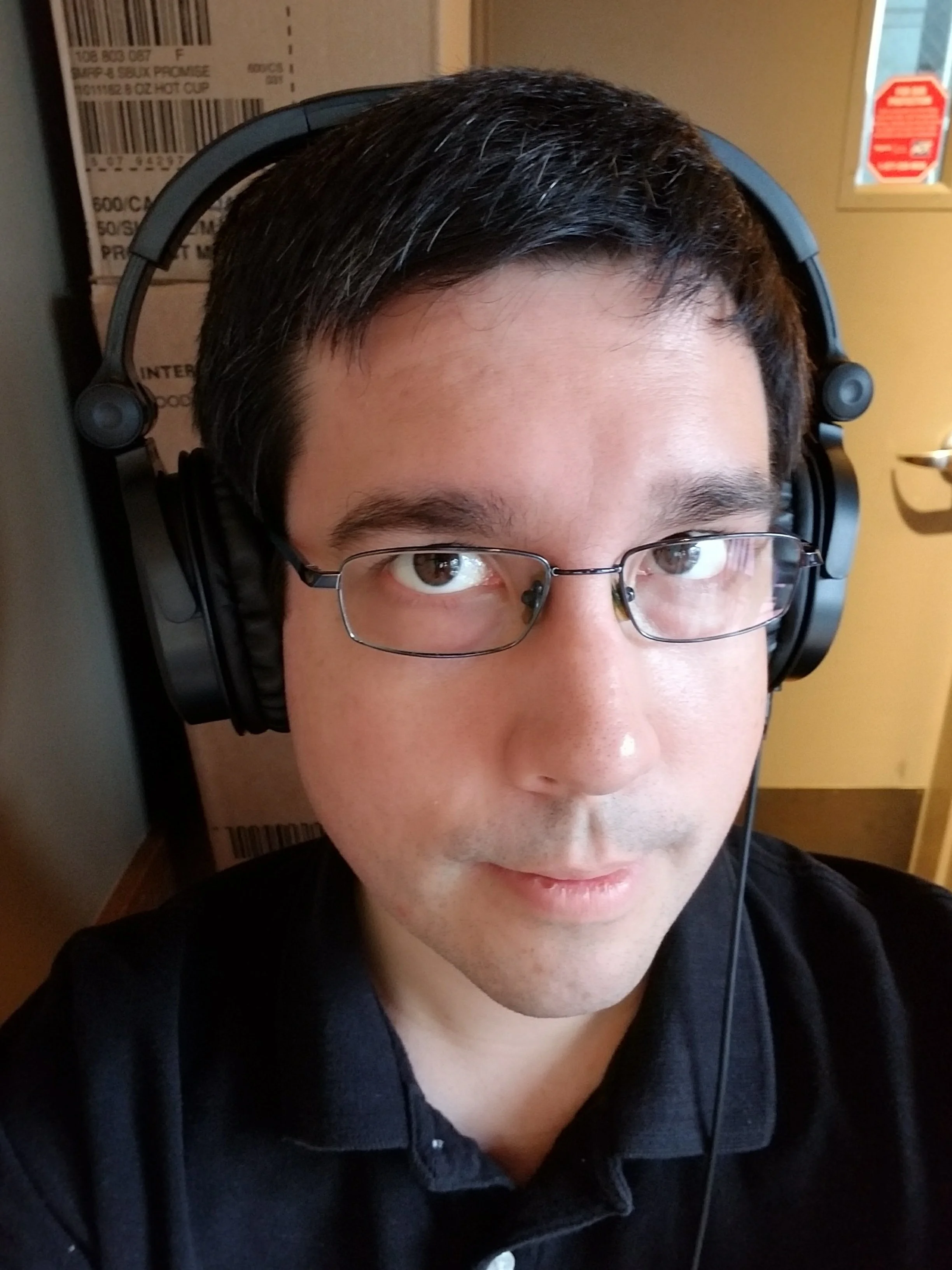 The 8323's stick out a little more from the sides of my head...but other than that, they're surprisingly comparable in design to the M50X's.
