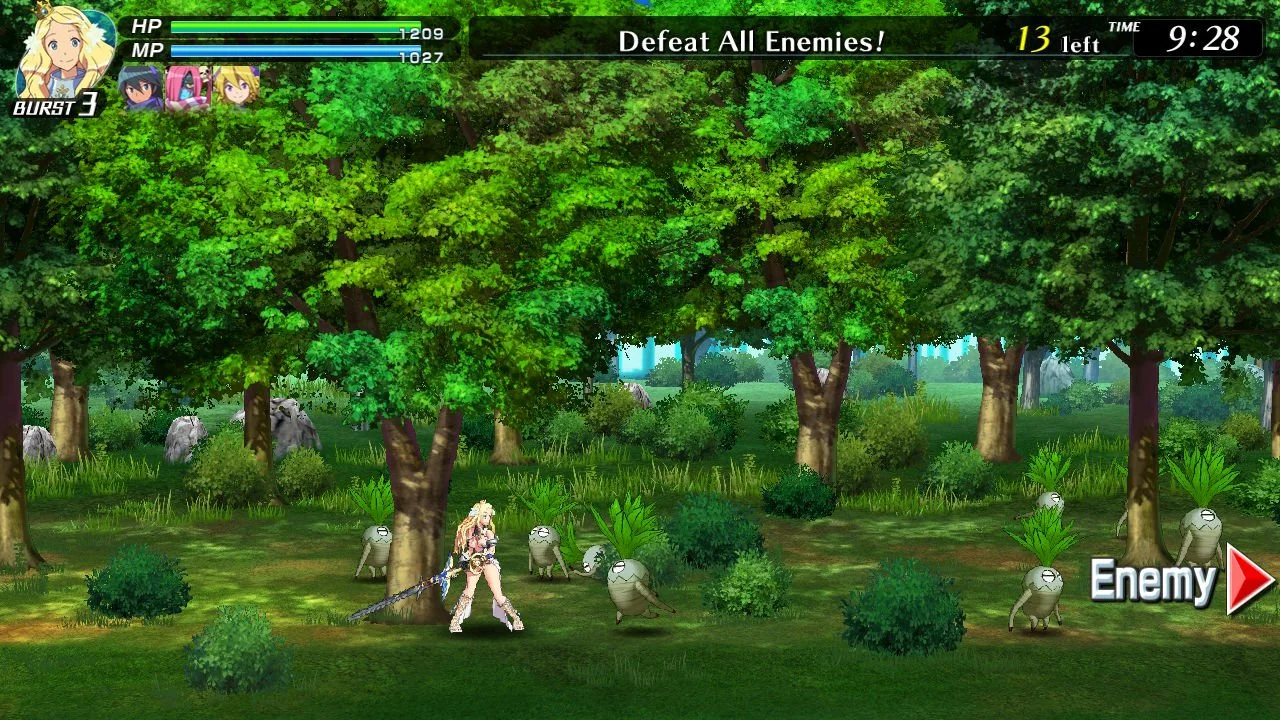 Code of Princess EX’s art got a big resolution upgrade from the old PC/3DS version.