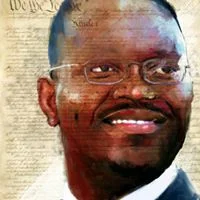 We The People: Clementa Pinckney © Howard Barry. Used with permission of the artist.
