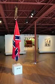 The Proper Way To Hang A Confederate Flag © John Sims, used with permission of the artist.