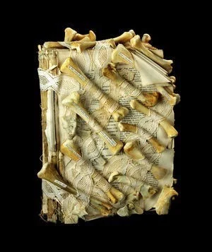  abduction, mixed-media assemblage  © Carletta Carrington Wilson, used with permission of the artist.    
