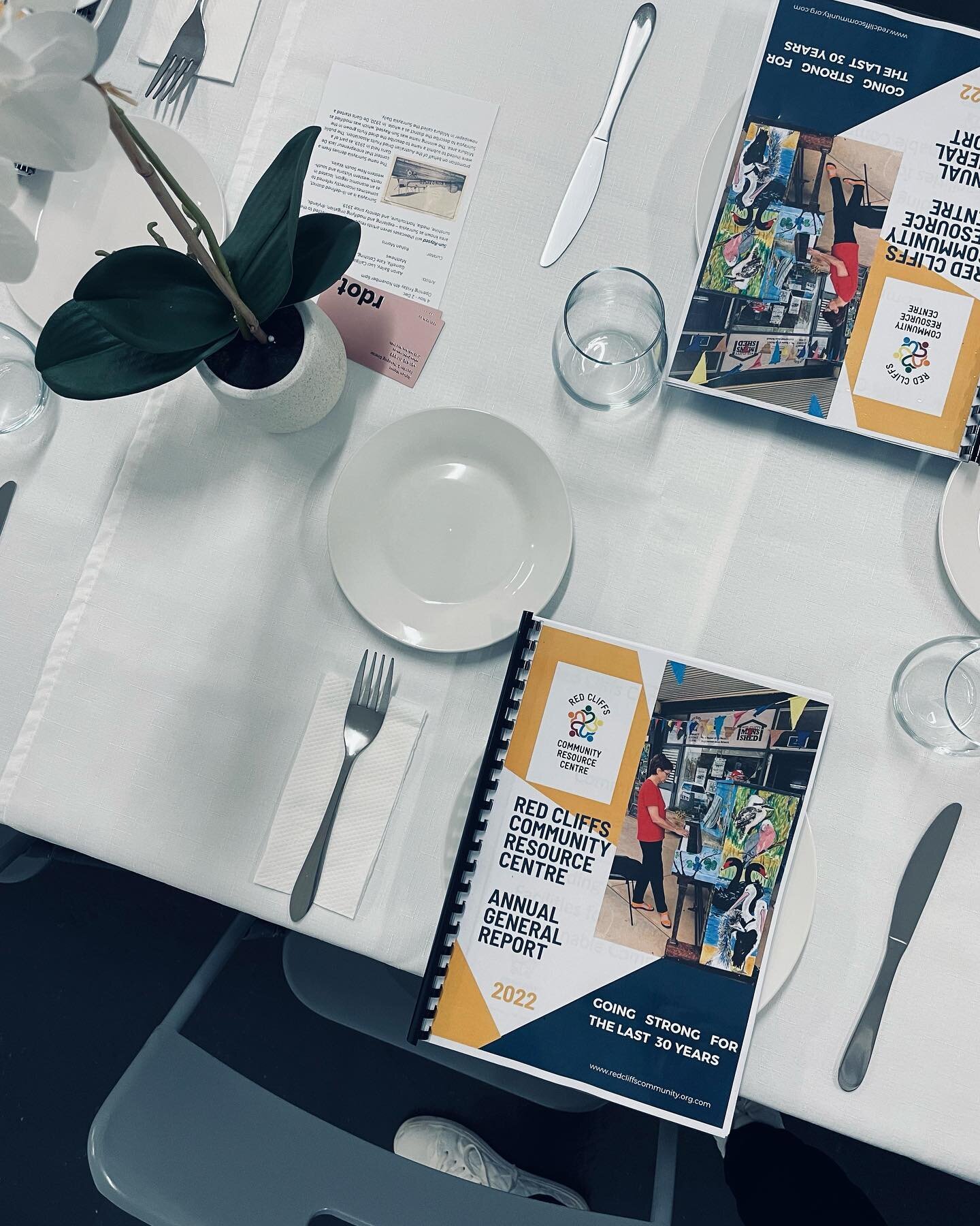 We were thrilled to recently worked with @redcliffscommunity to deliver their 30th AGM at @workspace3496 in Red Cliffs. If you are looking for an alternative venue - it is worth the look.