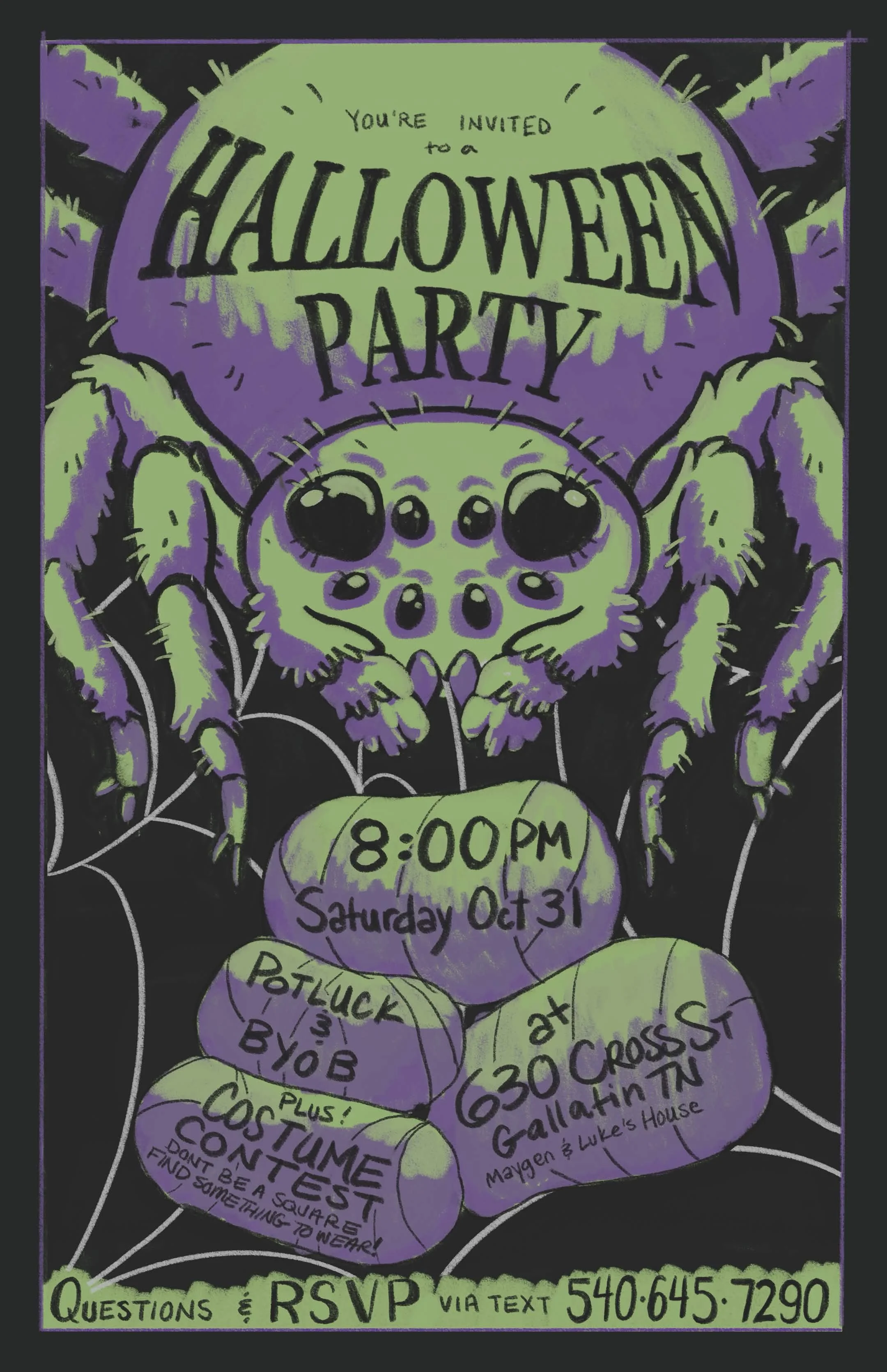 Halloween Party Flyer