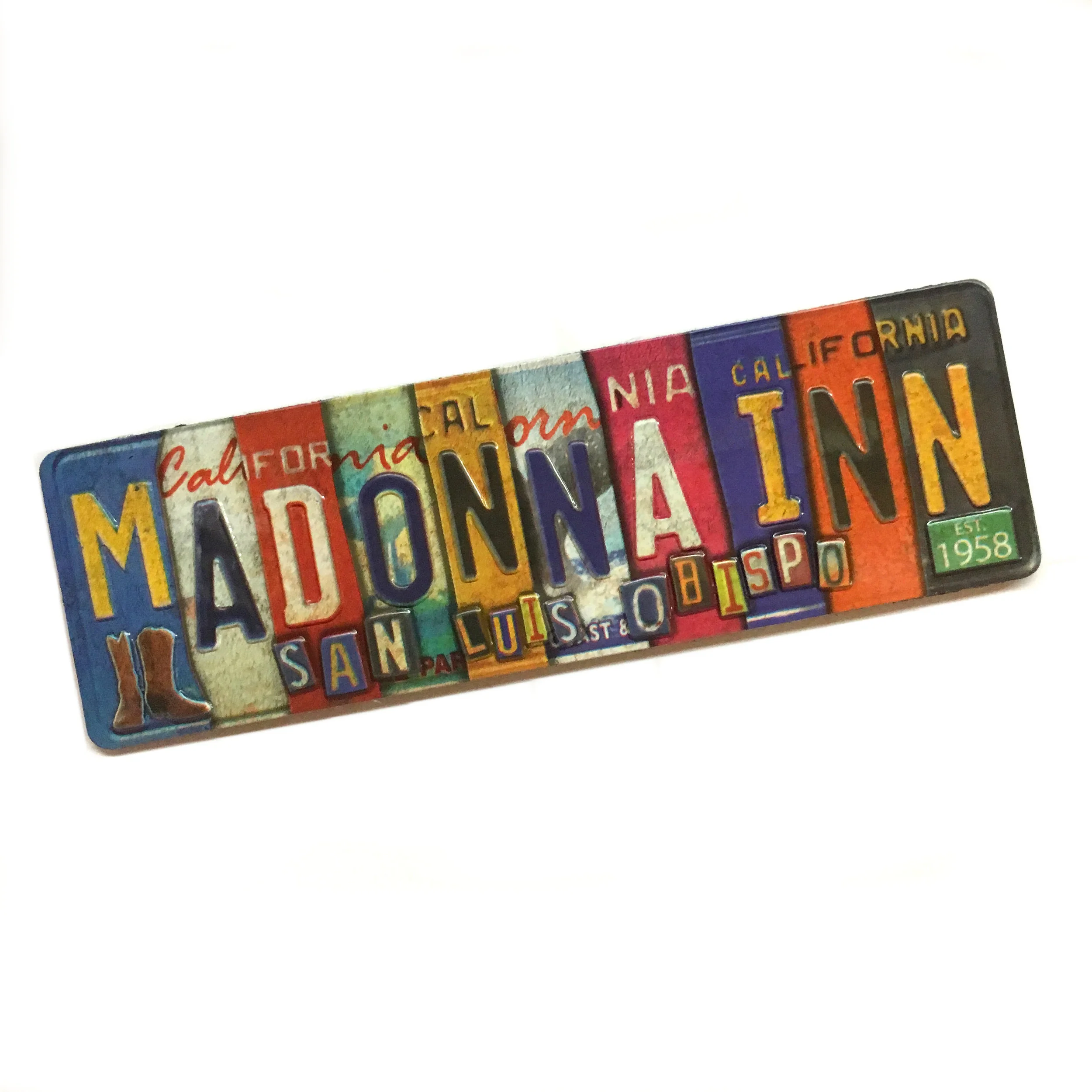 Madonna License Plate Art Magnet.JPG