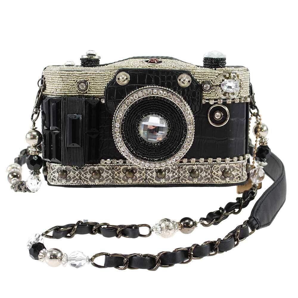 Snapshot Embellished Crossbody Camera Handbag