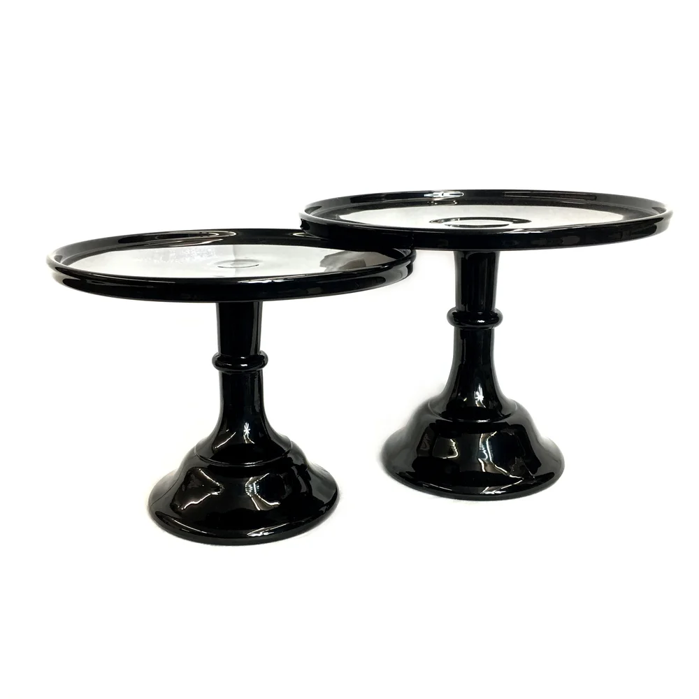 Cake Stands in Black — MADONNA INN ONLINE STORE