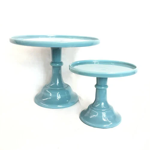 Cake Stands in Georgia Blue