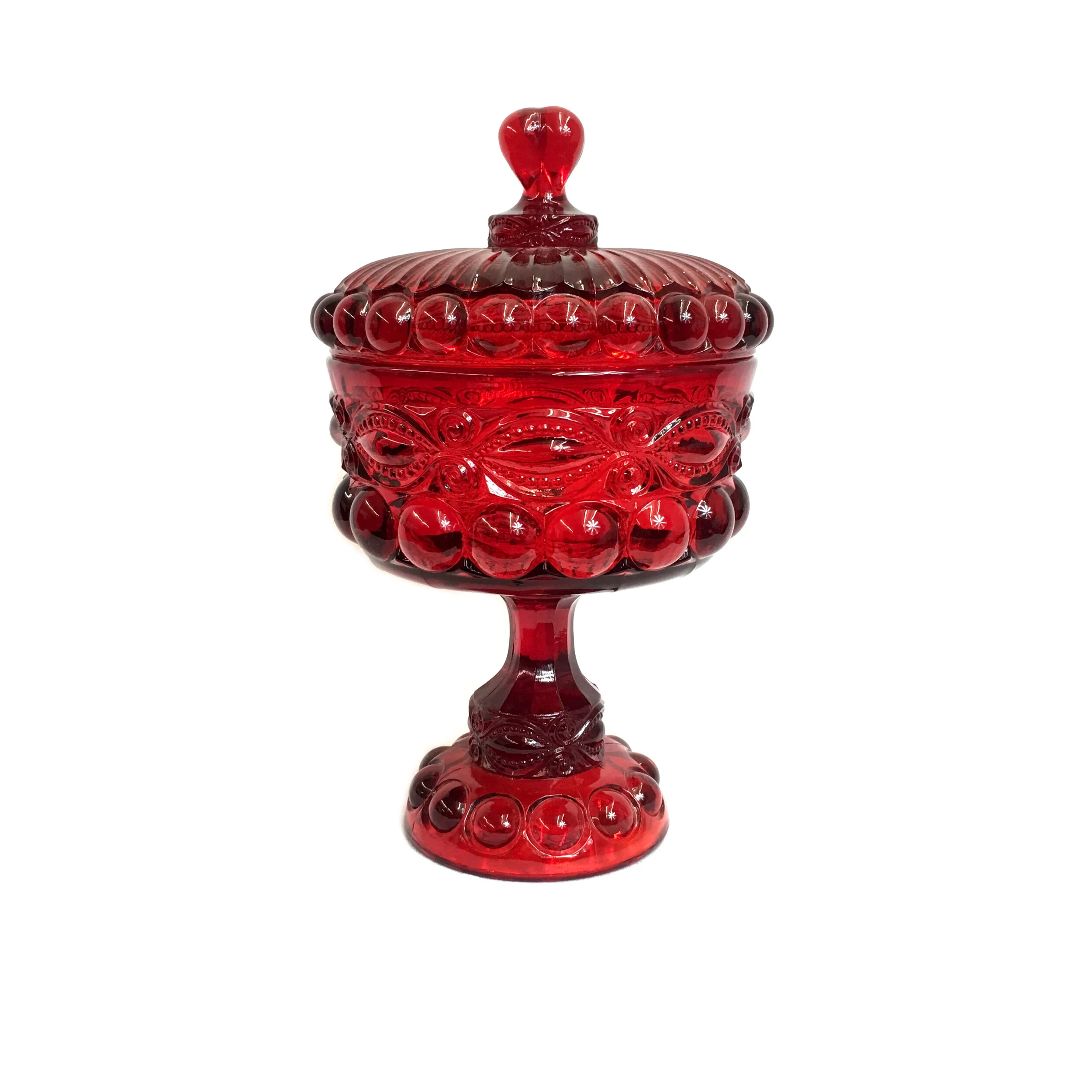 Eye Winker Covered Compote (Large)