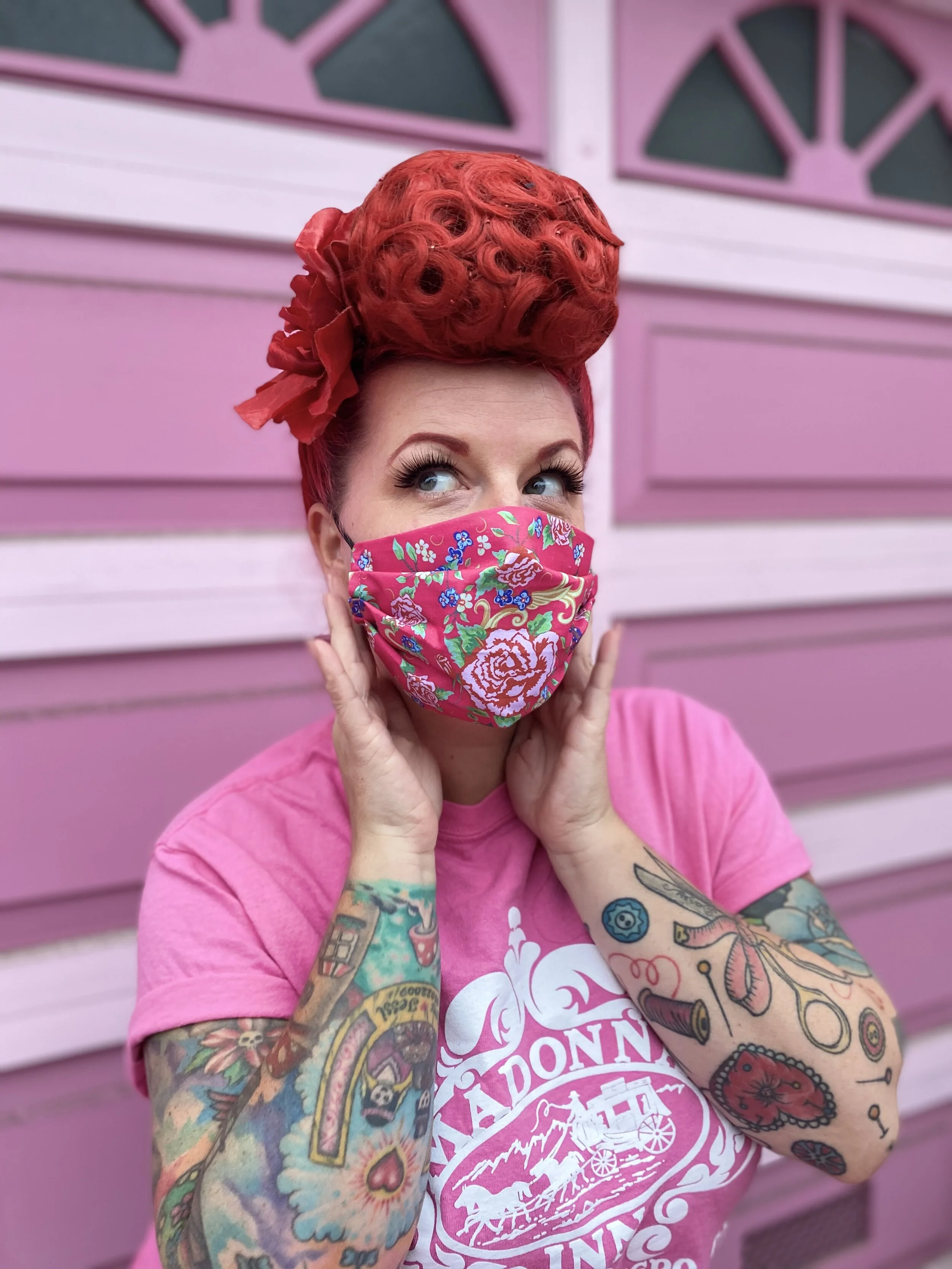 Madonna Inn Face Covering