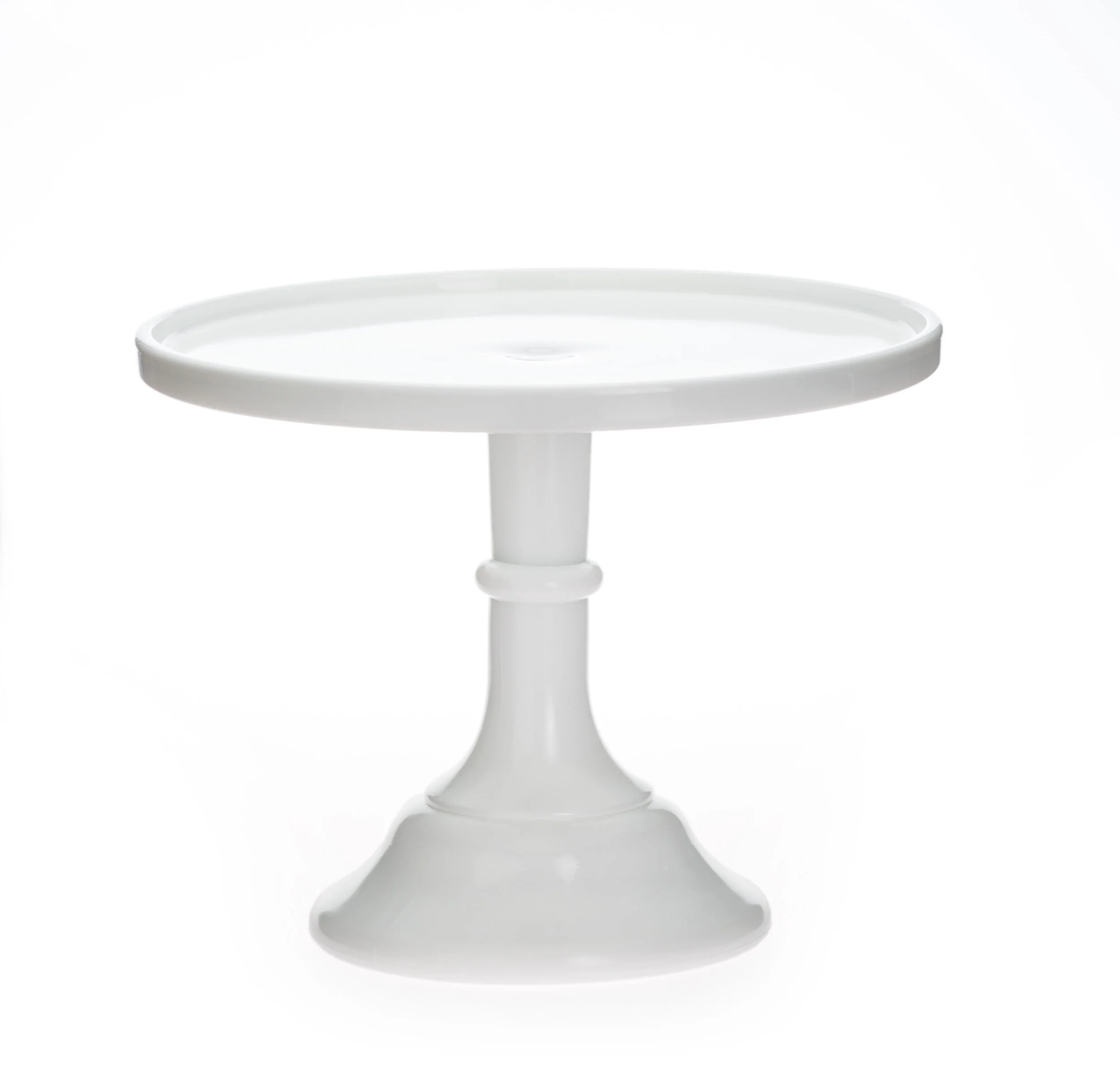 Cake Stand in White Milk
