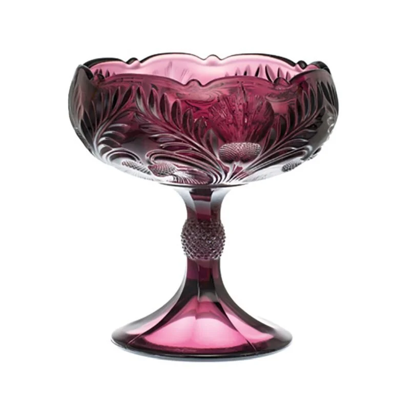 Inverted Thistle Compote in Amethyst