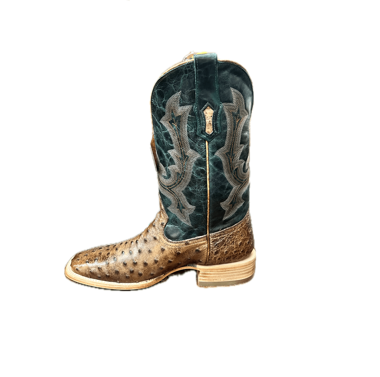 Corral Boots Ostrich Mens Boots MEN'S EMBROIDERY FULL QUILL