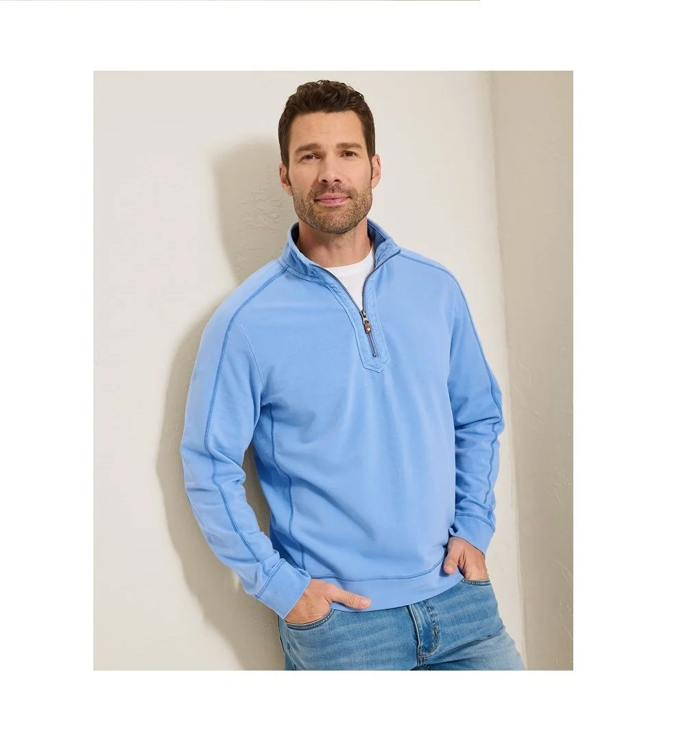 Ben & Terry Half-Zip Sweatshirt