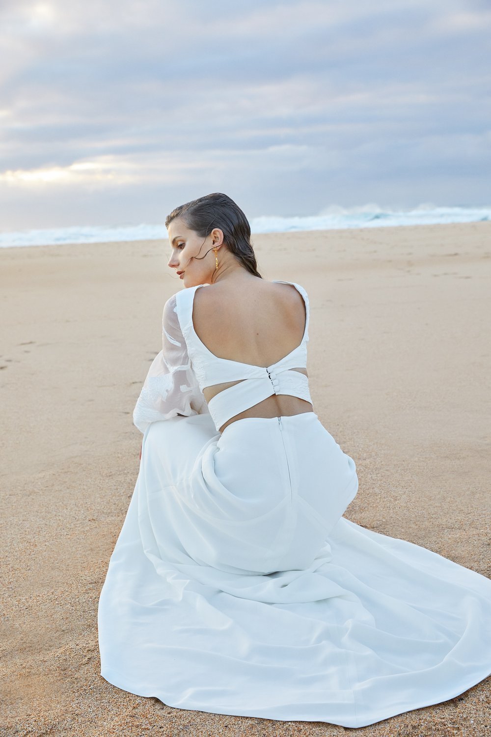 Elise wedding blouse by Prea James