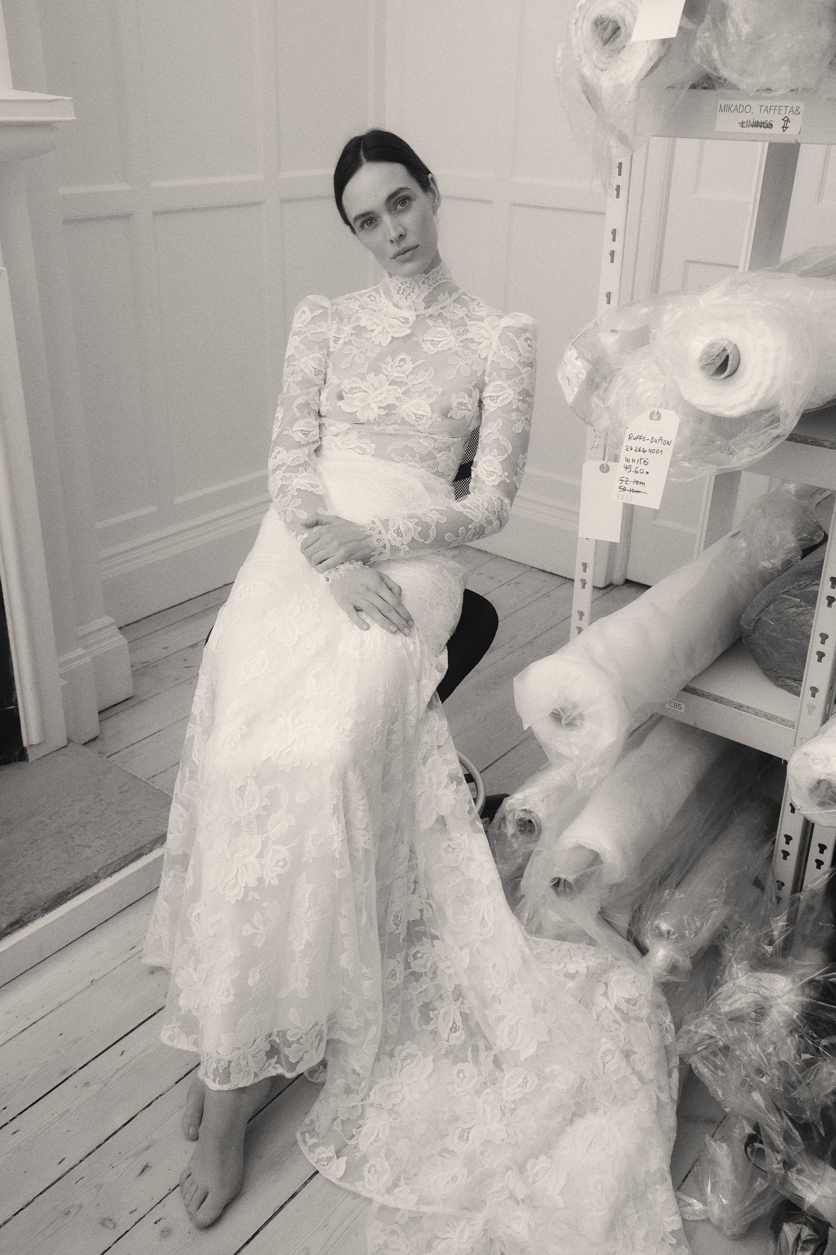 Ada Hochzeitskleid von Halfpenny London