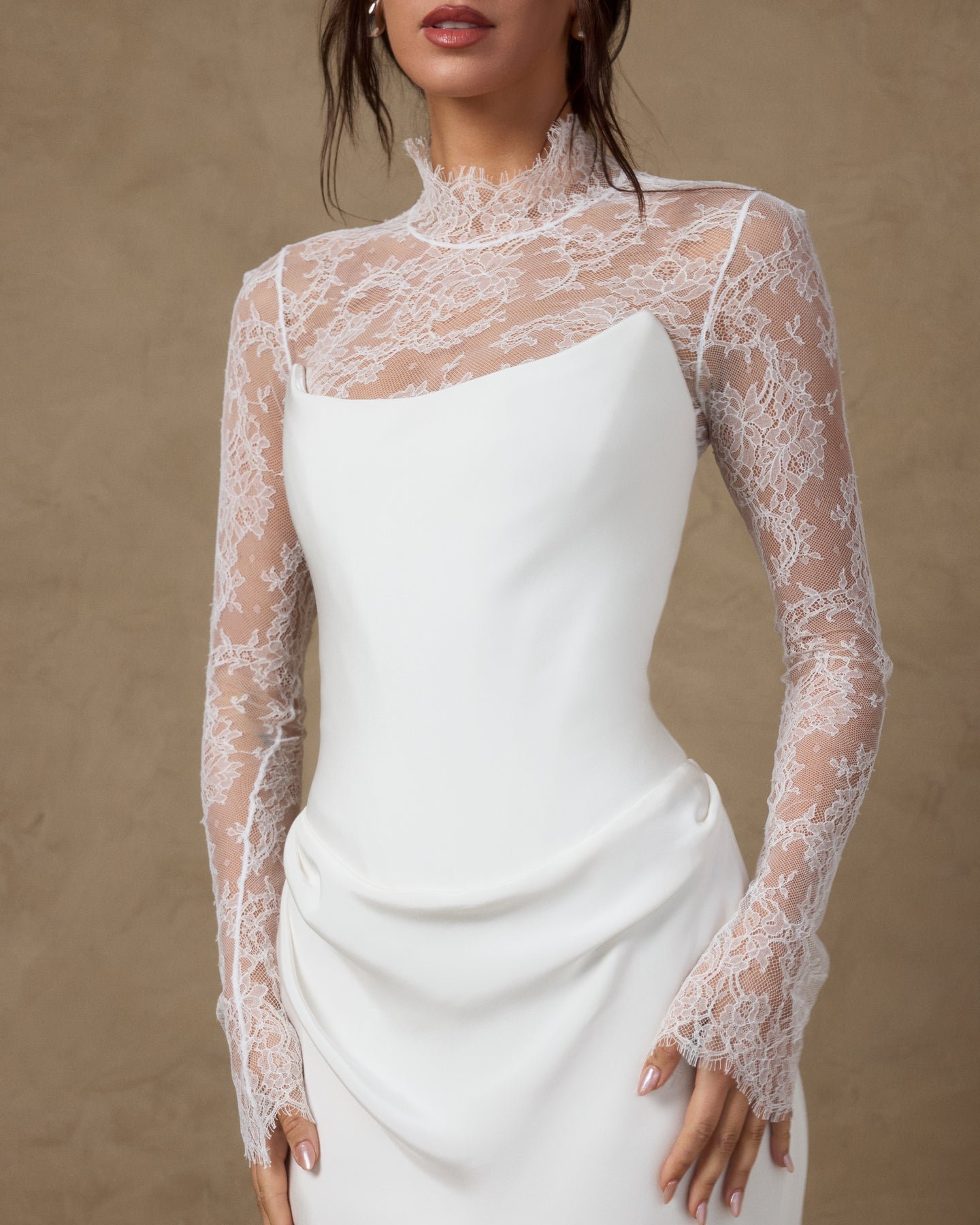 Sage wedding bodysuit by Katherine Tash