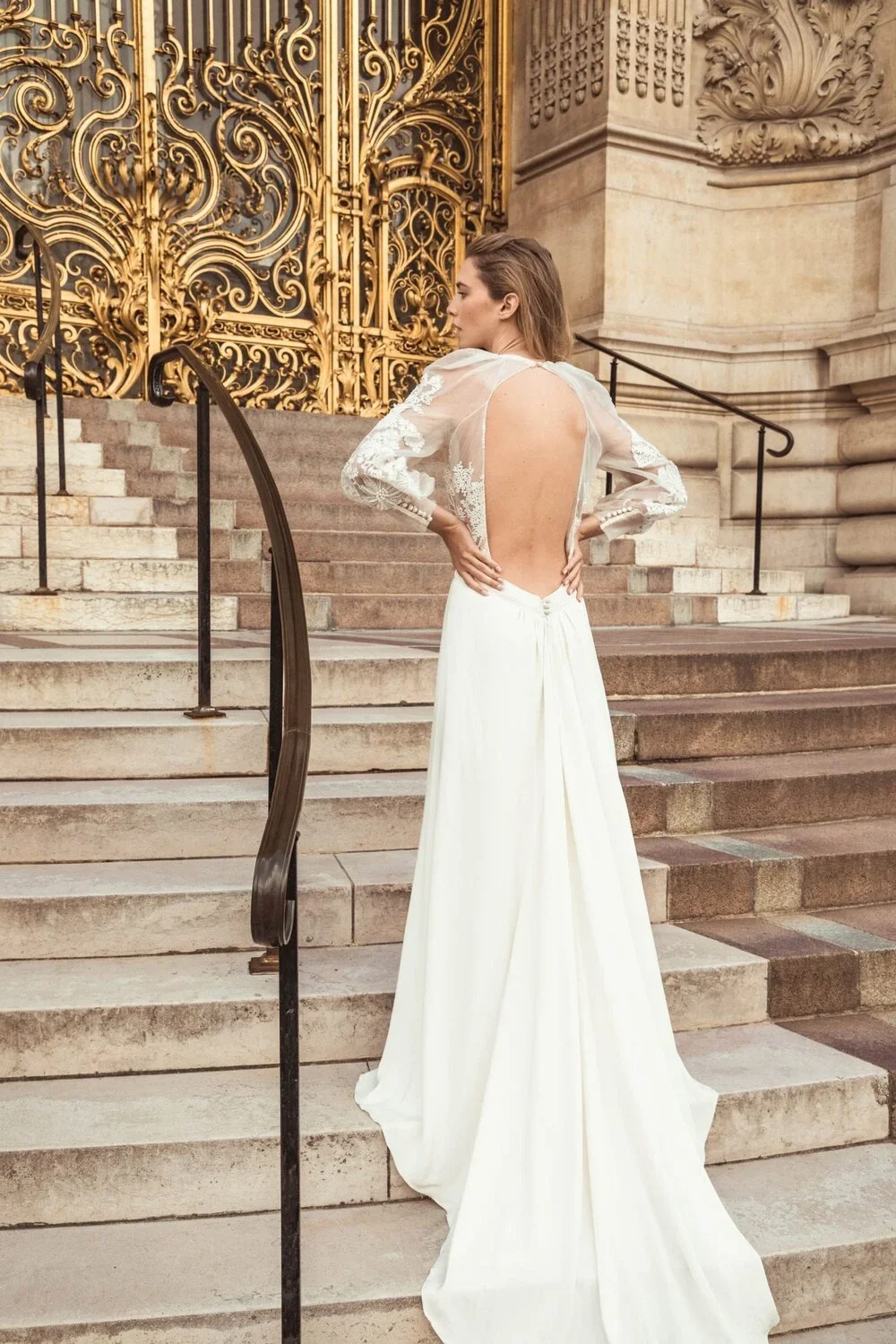 Lou wedding dress by Caroline Takvorian