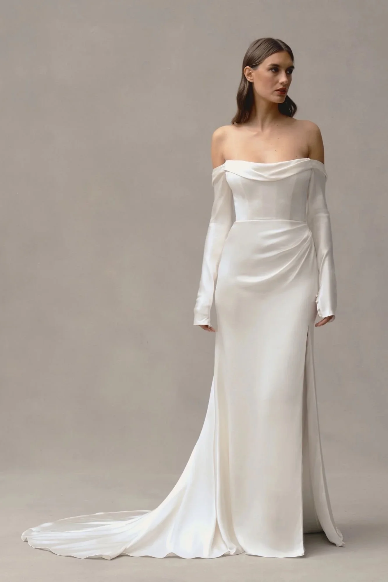 Forsythien-Brautkleid von Alexandra Grecco